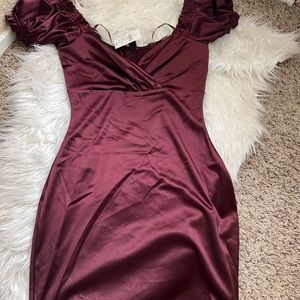 Brand new Windsor satin mini dress